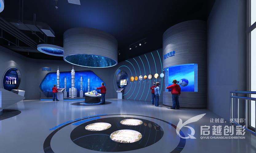 航空工业展厅 启越创彩，铸就蓝天梦想的展示窗口